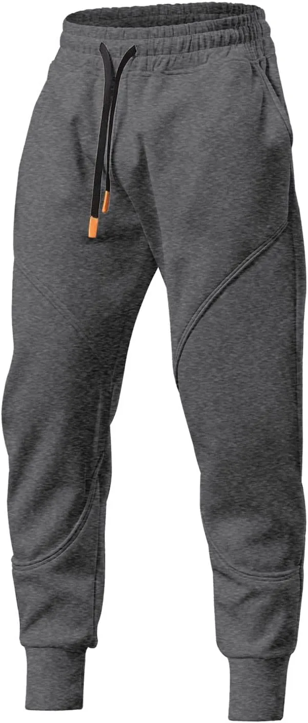 FZVYD Men Jeans Slim Fit Mens Casual Elastic Drawstring Cargo Pants Lightweight Relaxed Fit Cotton Workout Sweatpants 2023
