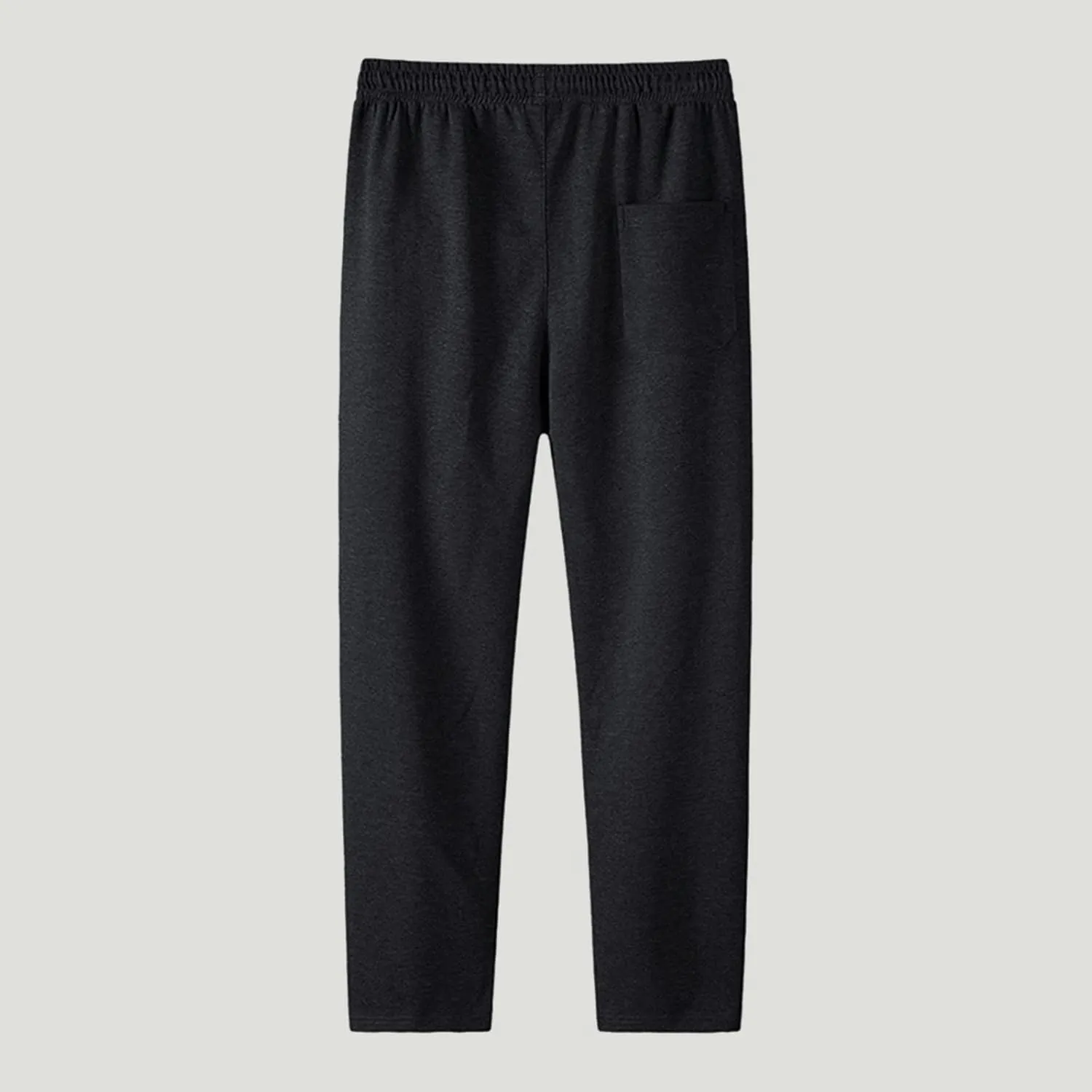 FZVYD Mens Pants Casual Mens Casual Elastic Drawstring Cargo Pants Lightweight Relaxed Fit Cotton Workout Sweatpants 2023