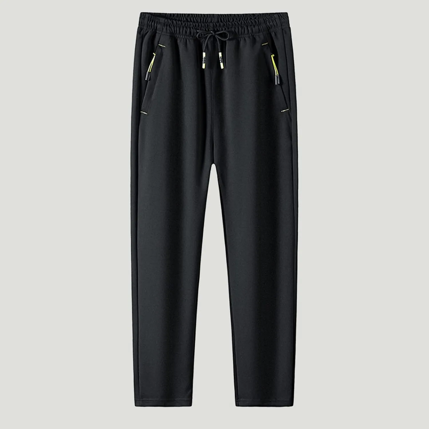FZVYD Mens Pants Casual Mens Casual Elastic Drawstring Cargo Pants Lightweight Relaxed Fit Cotton Workout Sweatpants 2023