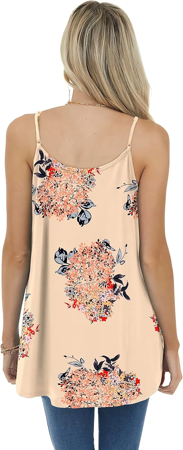 Geifa Summer Tank Tops for Women Vacation Outfits 2024 Fashion Trendy Clothes