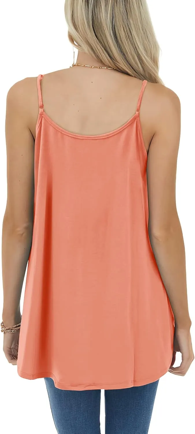 Geifa Summer Tank Tops for Women Vacation Outfits 2024 Fashion Trendy Clothes