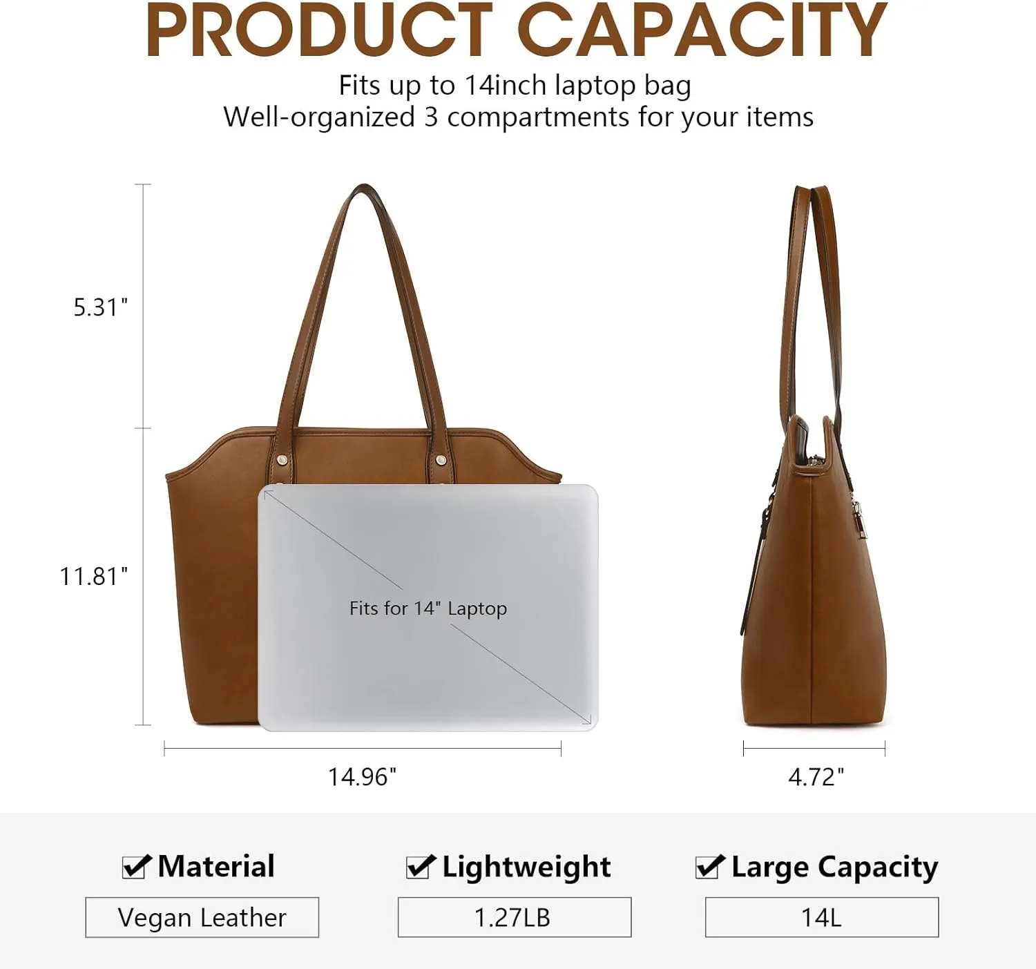 Hobo Bags For Women,Vegan Leather Tote Bag Purses and Handbags For Women Satchel Shoulder Handbags With Zipper