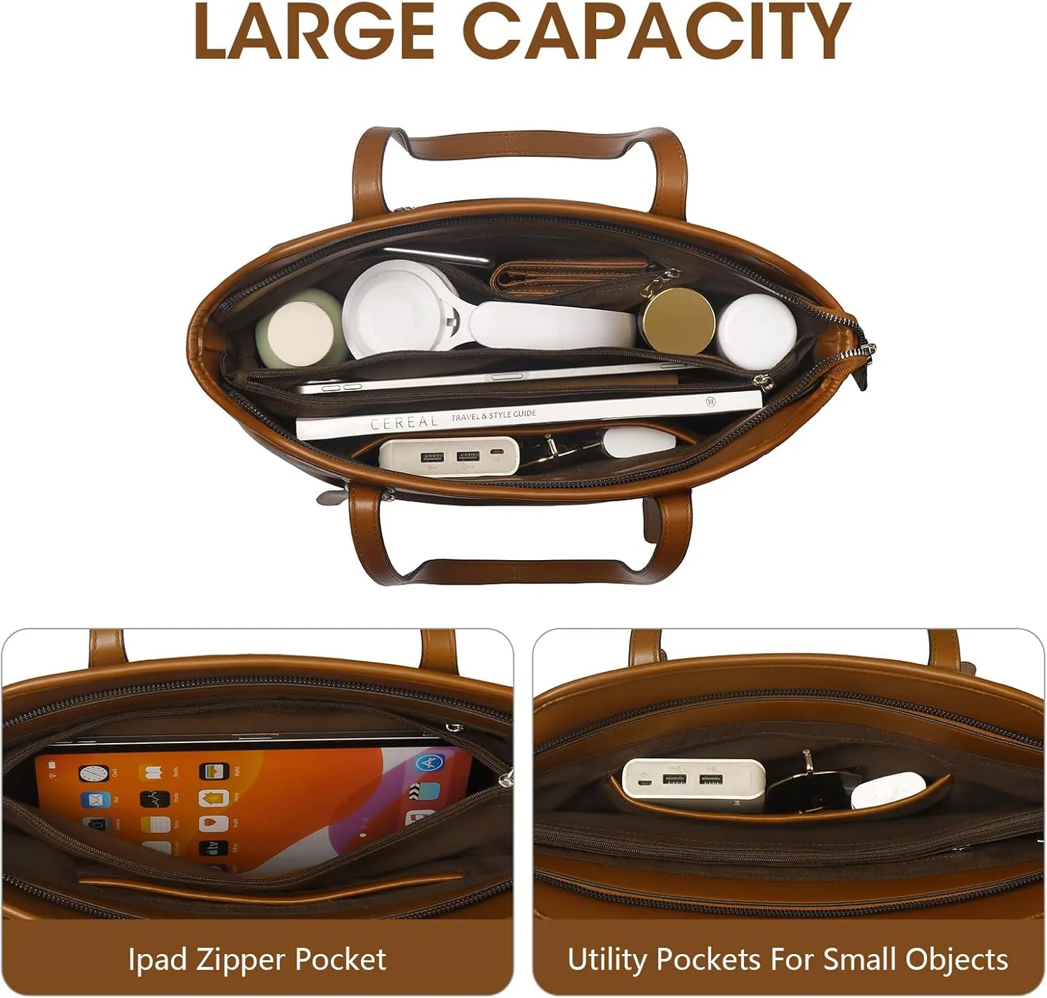 Hobo Bags For Women,Vegan Leather Tote Bag Purses and Handbags For Women Satchel Shoulder Handbags With Zipper