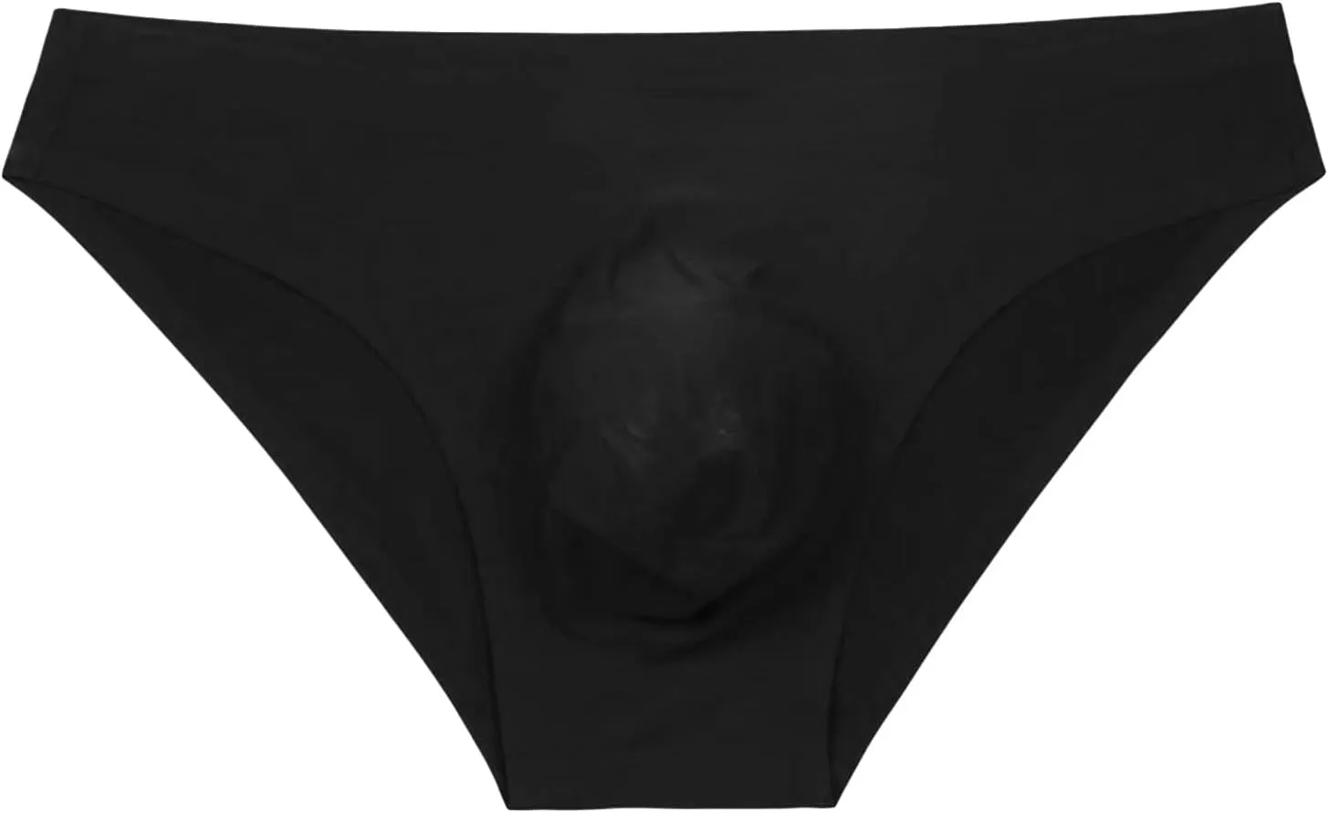 JEShifangjiusu Men Seamless Underwear Ice Silk Sexy See-Through Briefs Underpants Shorts Mesh Low Rise Ultra-Thin Mini Bikini