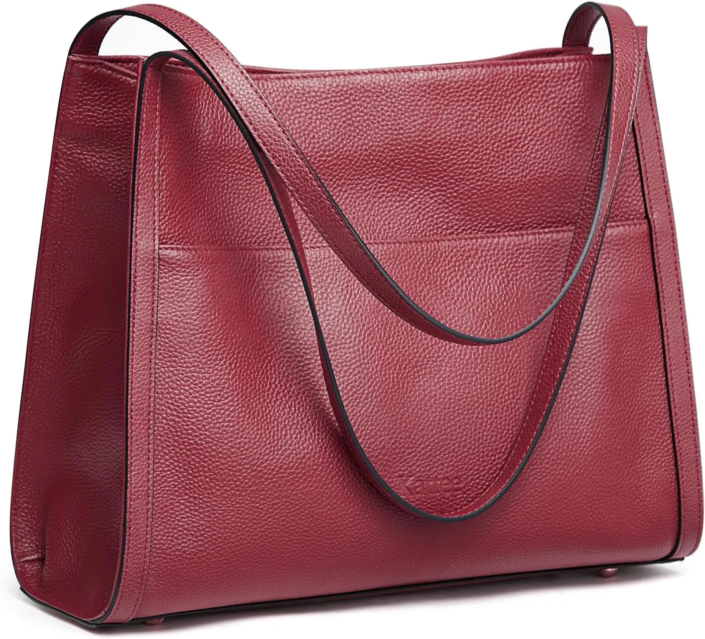 Kattee Leather Tote Bags for Women, Soft Leather Shoulder Purses and Handbags