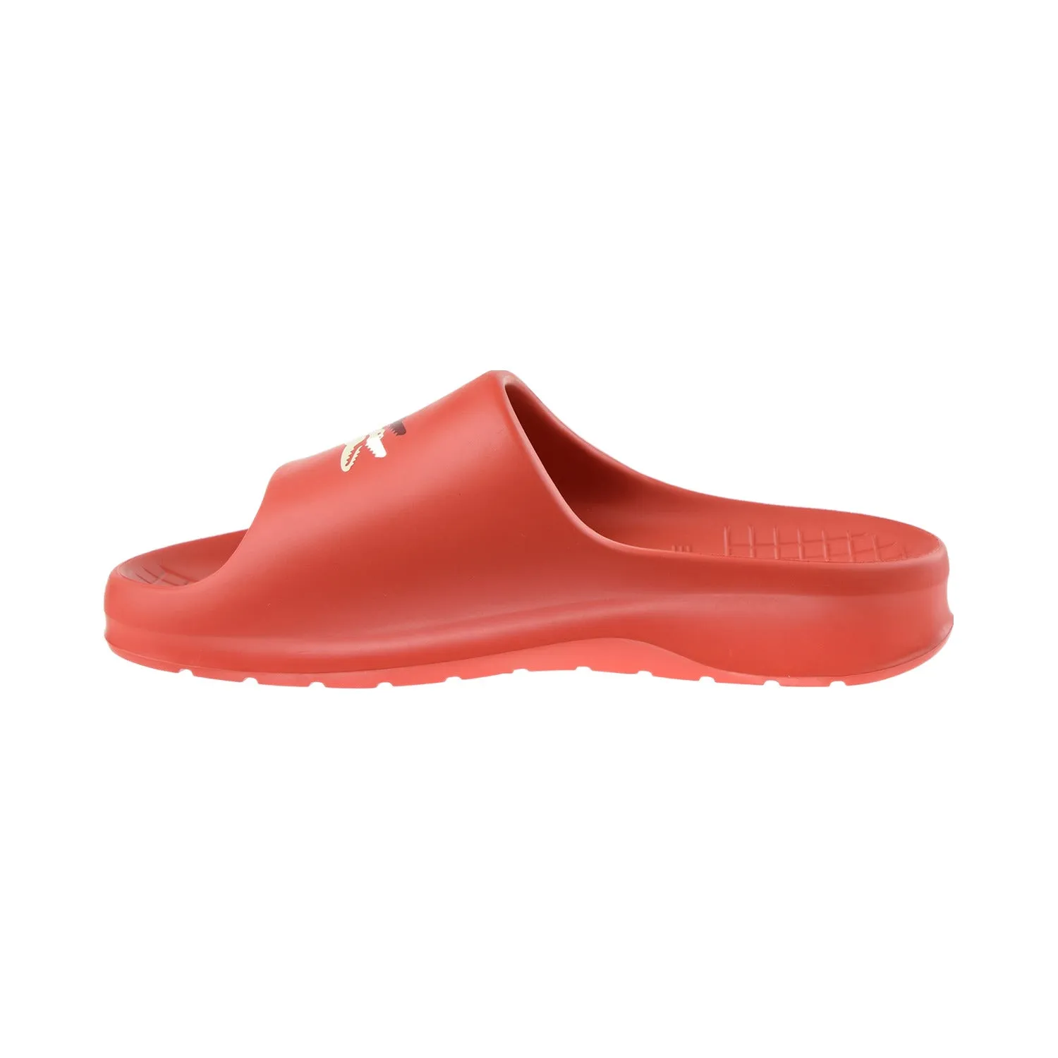Lacoste Serve Slide 2.0 Evo Synthetic Men's Slides Red-Off White