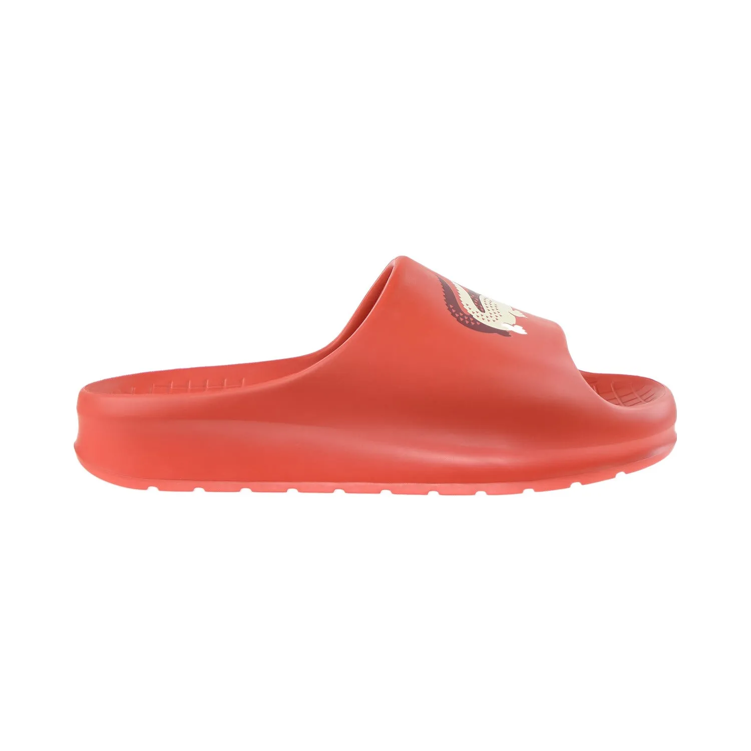 Lacoste Serve Slide 2.0 Evo Synthetic Men's Slides Red-Off White