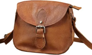 Leather Versatile Men's And Women's Bag Shoulder Cross Body Leather Small Backpack Retro Bag