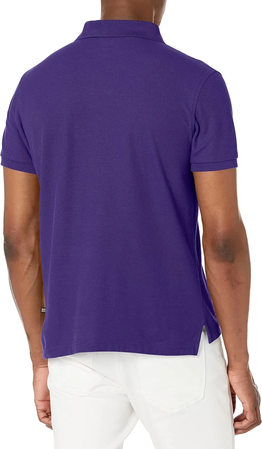 Lee Uniforms Men's Modern Fit Short Sleeve Polo Shirt