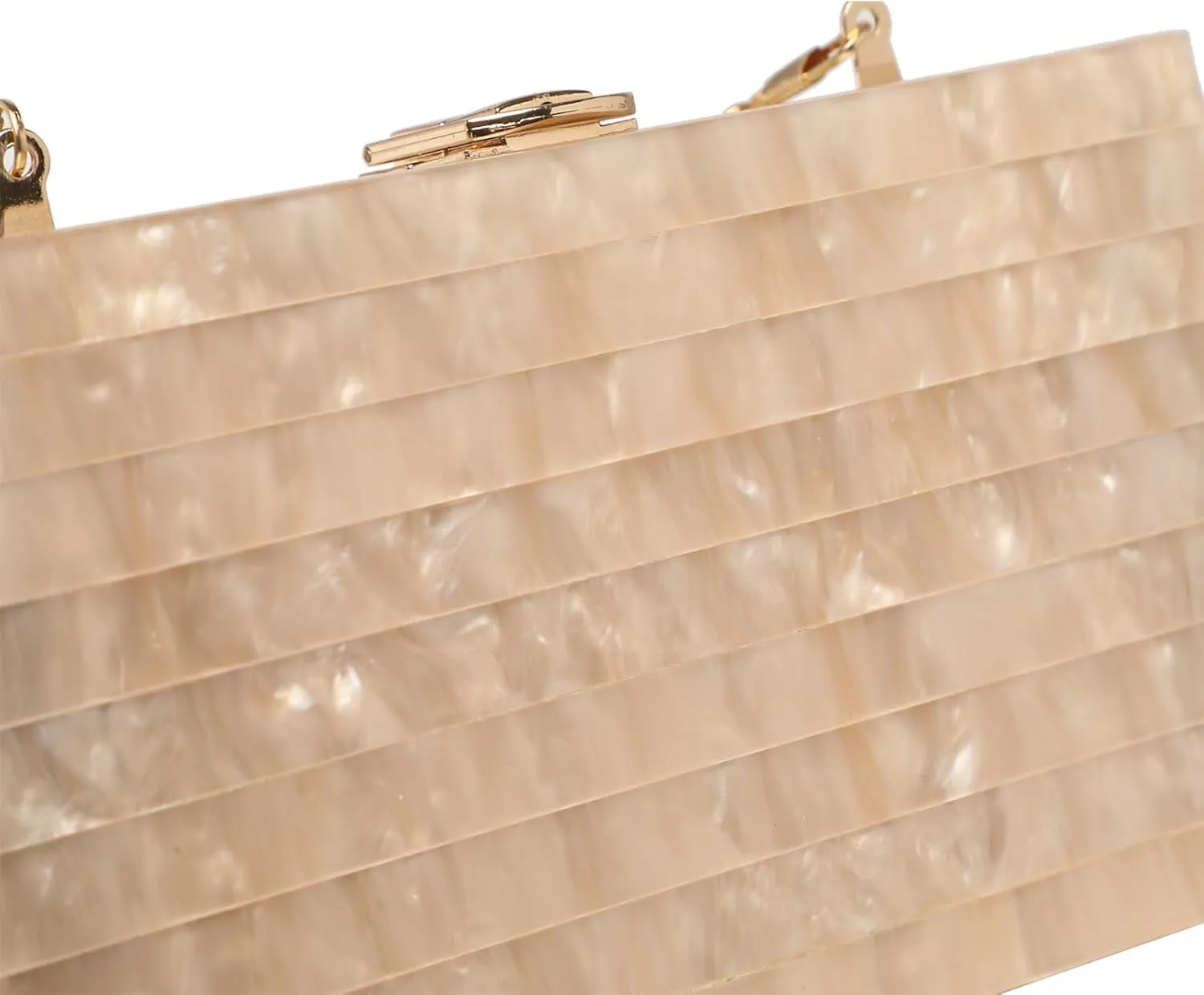 LETODE Acrylic Clutch Bags Purse Perspex Bag Handbags for Women