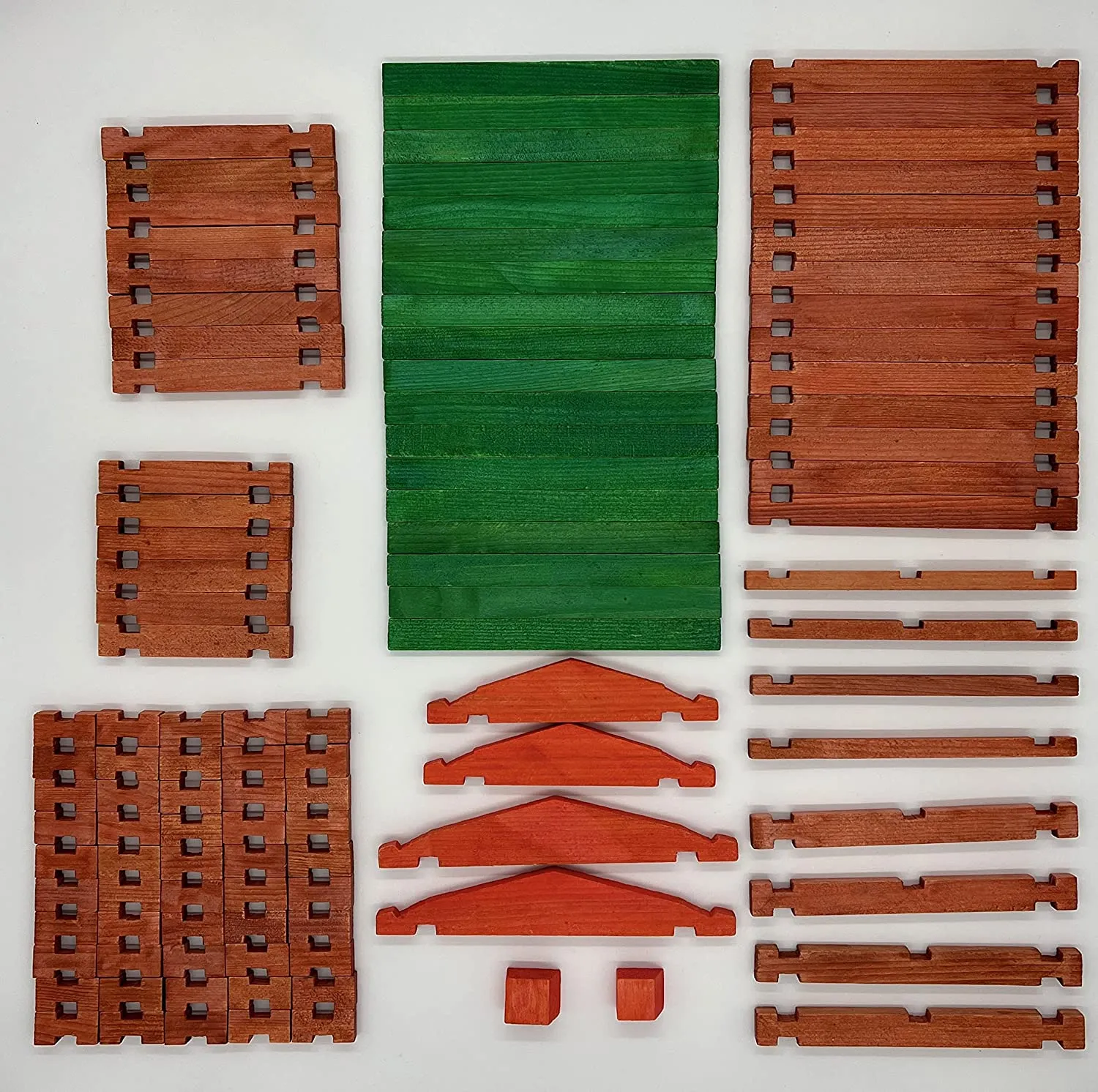 Log Cabin Building Set