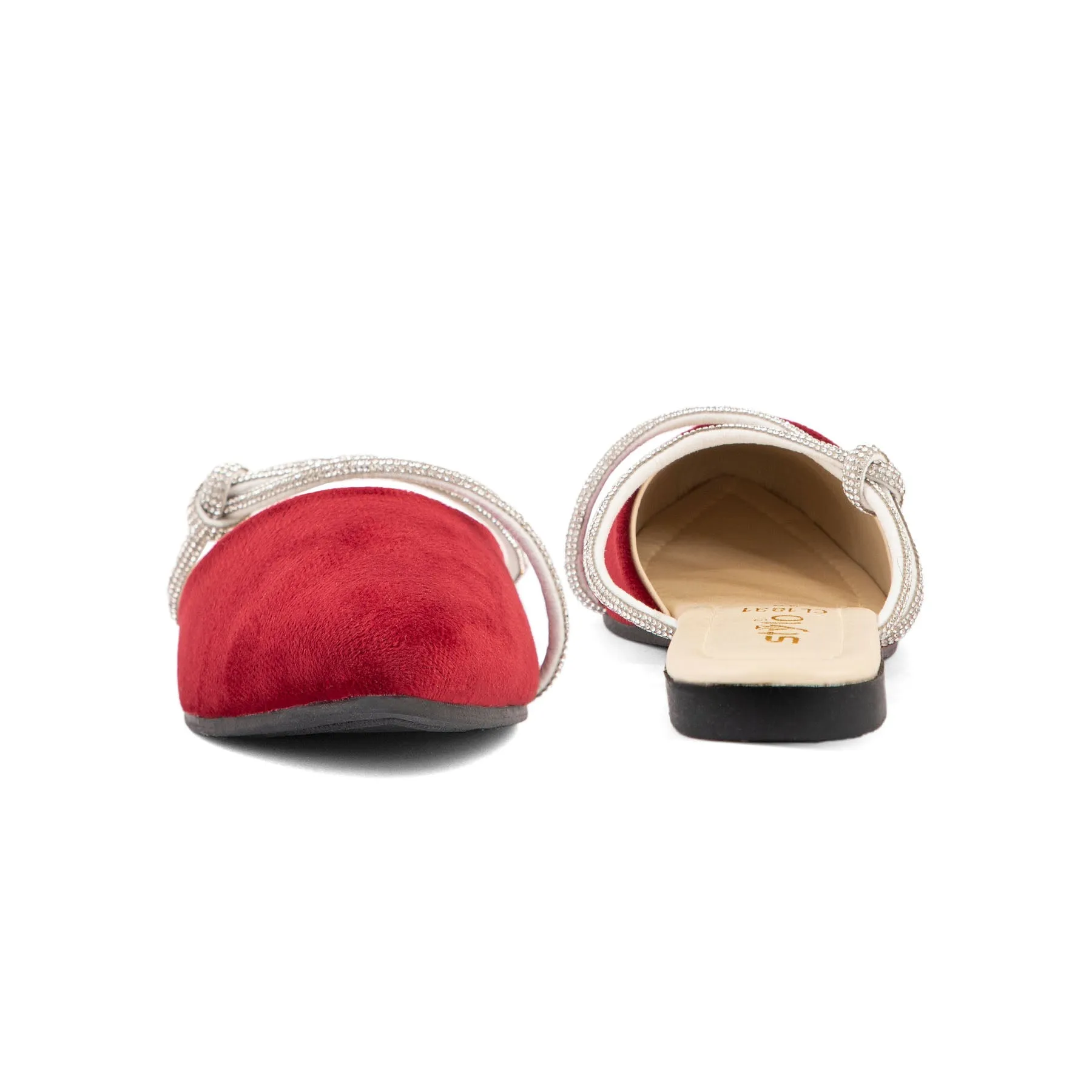 Maroon Casual Mule CL1831