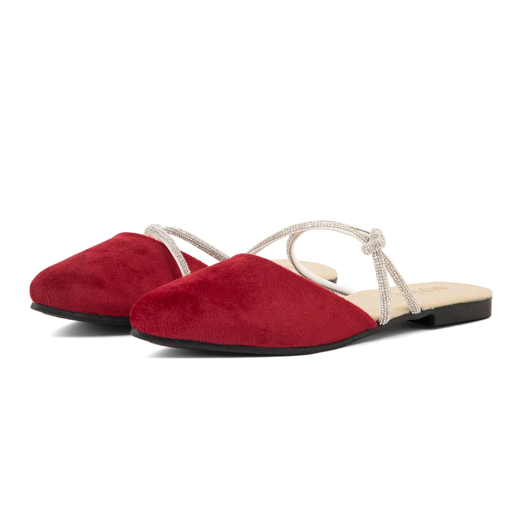 Maroon Casual Mule CL1831