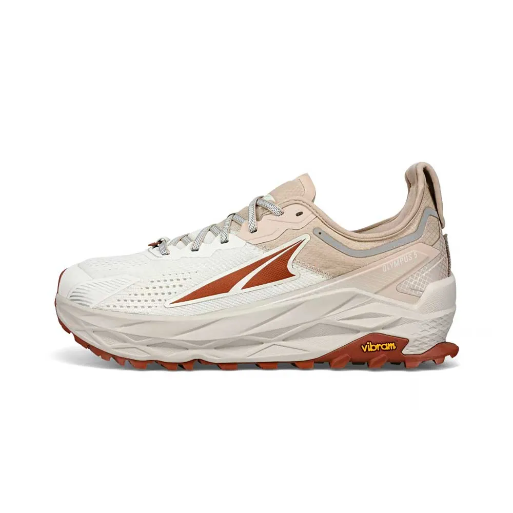 Men's Olympus 5 Trail Running Shoe - Tan- Regular (D)