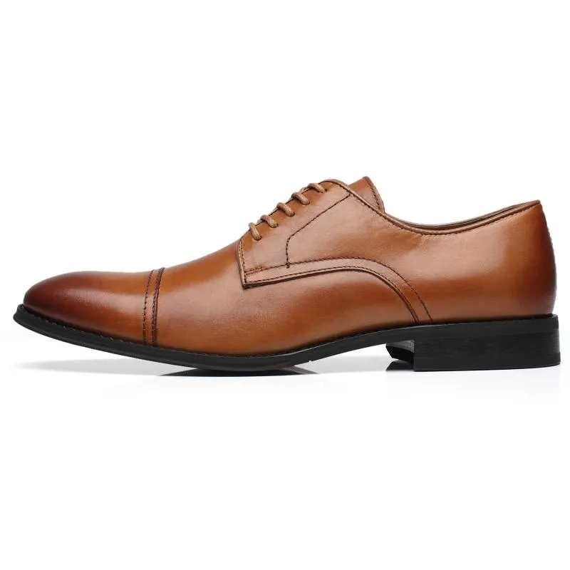 Men's Oxfords Shoes Splendo-1-cognac