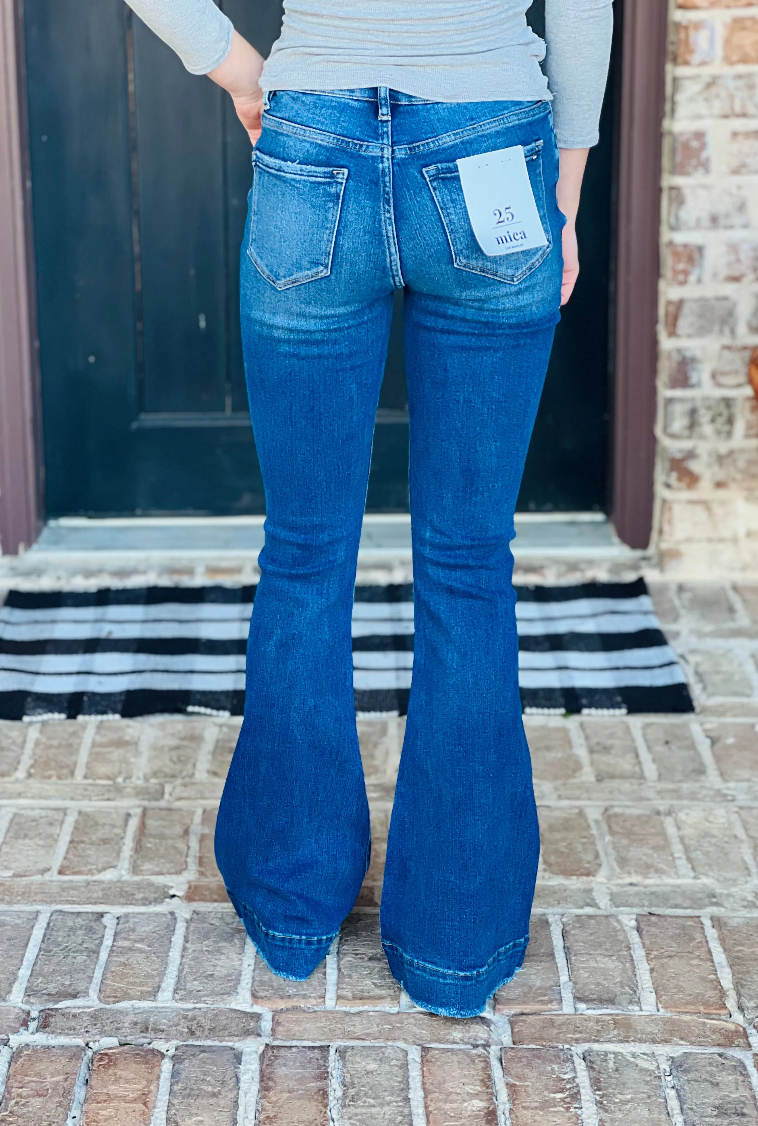 Mica | Shafer Highrise Flare Trouser Jean