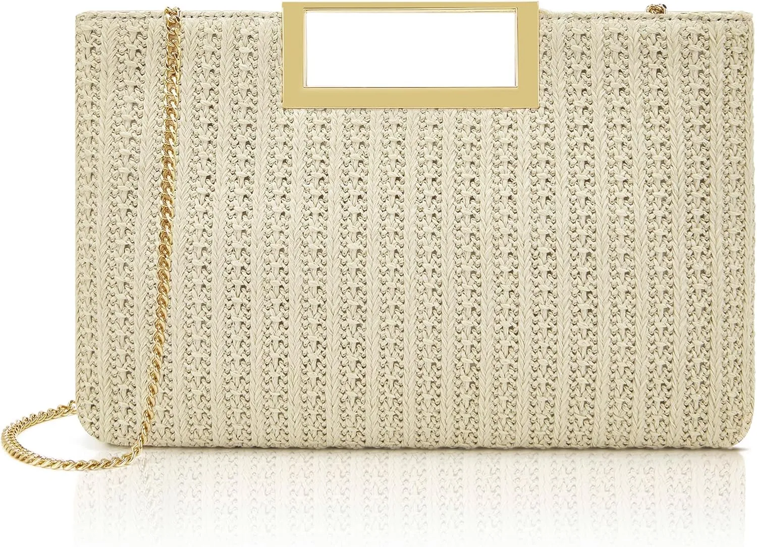 Milisente Clutch Purses for Women Formal Casual Sparkly PU Leather Handbag Purse with Handle for Prom Cocktail Wedding