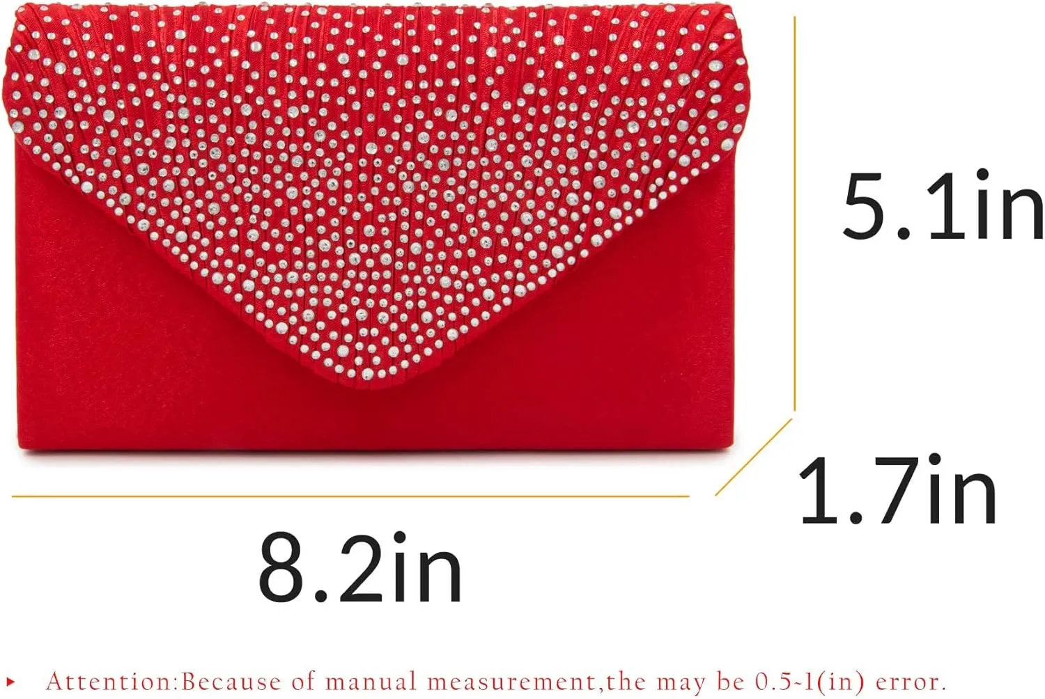 Milisente Evening Bag for Women Glitter Rhinestone Wedding Evening Purse Crystal Envelope Crossbody Shoulder Clutch Bags