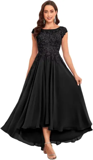 Mother of The Bride Dresses for Women 2025 Formal Evening Dresses Tea Length Gown