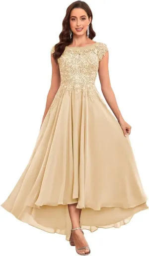 Mother of The Bride Dresses for Women 2025 Formal Evening Dresses Tea Length Gown