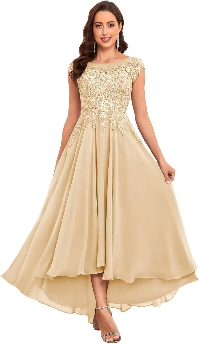 Mother of The Bride Dresses for Women 2025 Formal Evening Dresses Tea Length Gown