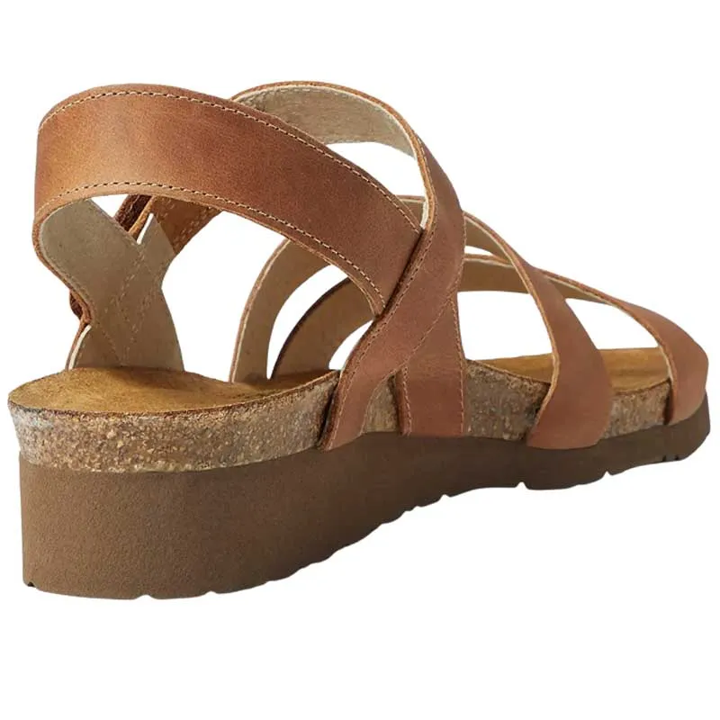 Naot Women's Kayla - Latte Brown Leather