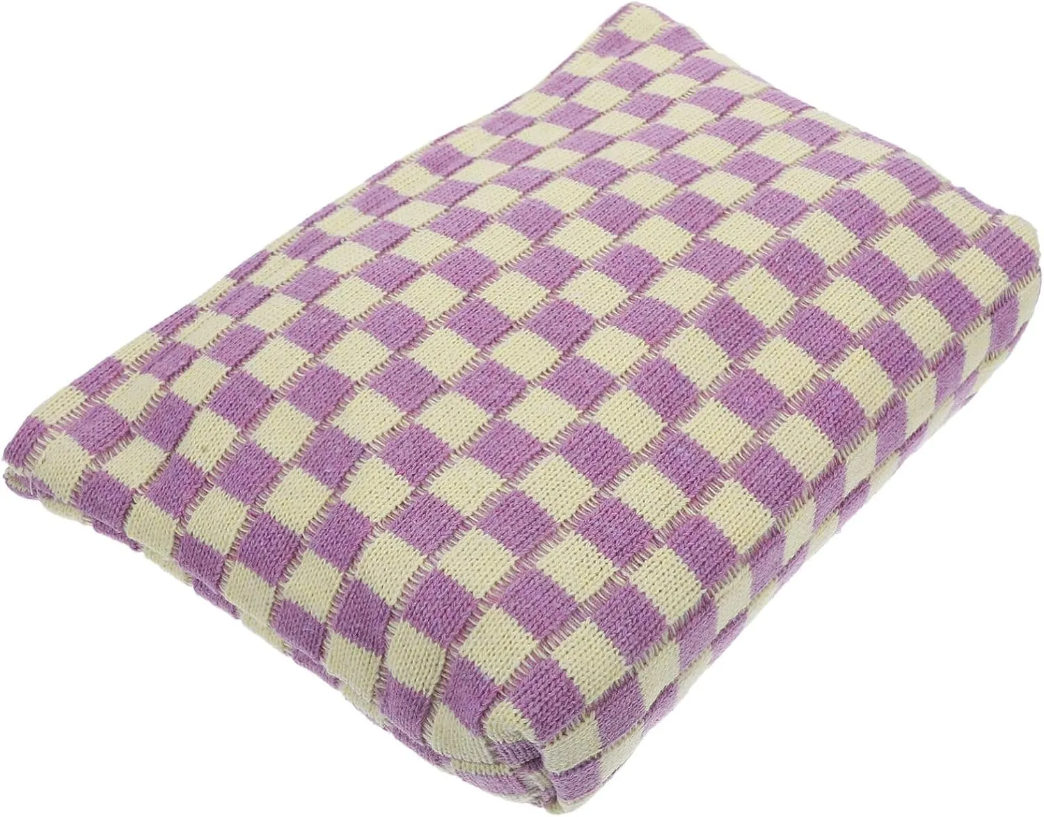 NOLITOY Checkered Makeup Bag Fashionable Cosmetics Pouch Large Capacity Toiletry Bag Travel Organizer