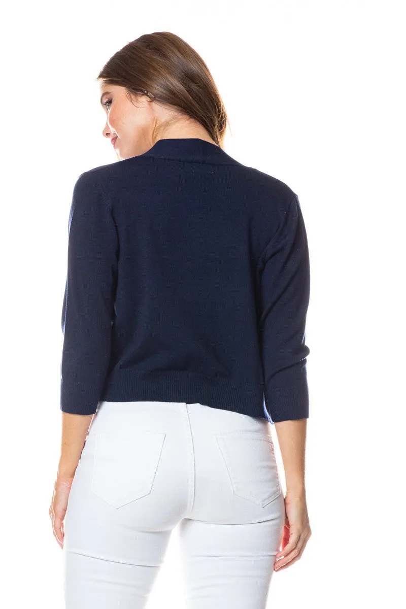 Open Bolero Cardigan