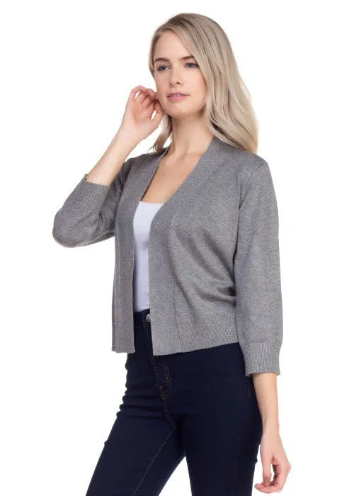 Open Bolero Cardigan
