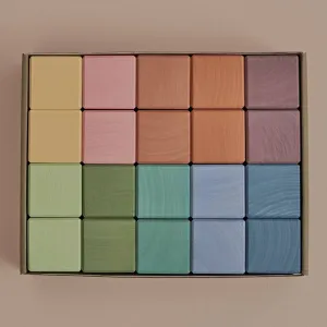Pastel Building Cubes