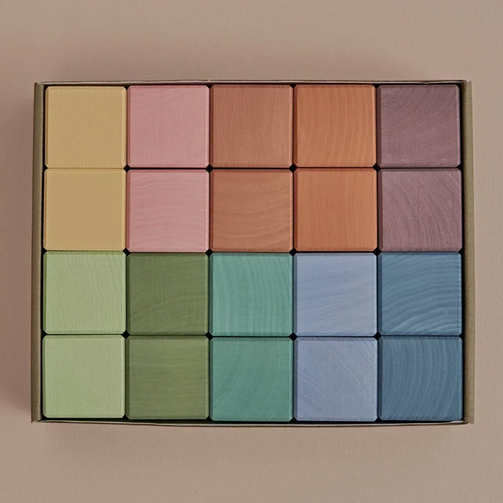 Pastel Building Cubes