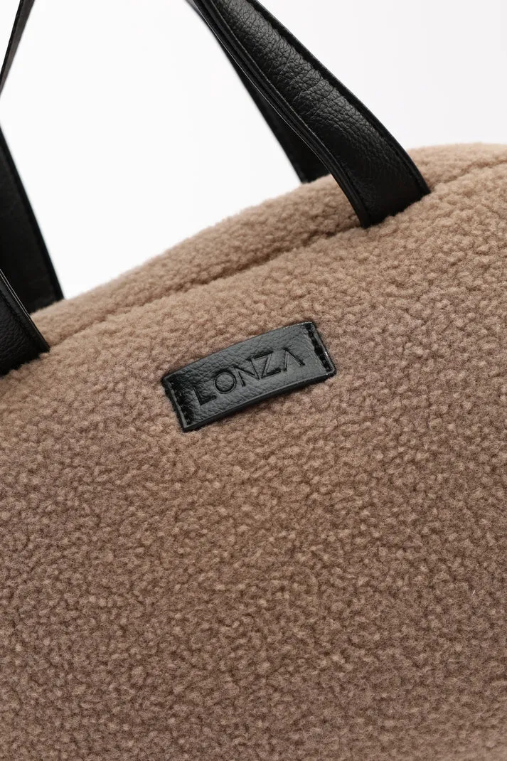 Puff Buckle Beige   Nestle Beige