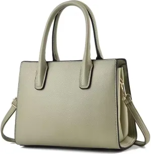 Purses and Handbags for Women Crossbody Bag PU Leather Tote Top Handle Satchel Shoulder Bag