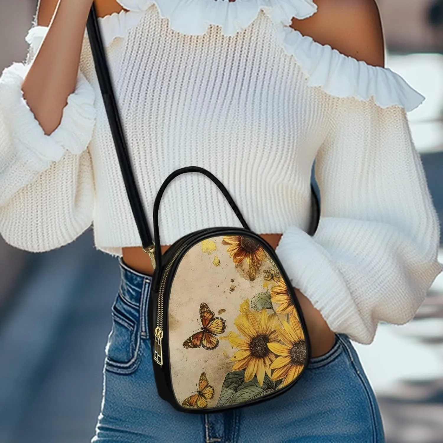 Purses for Women Shoulder Bag Trendy Leather Crossbody Bags Small Phone Purse