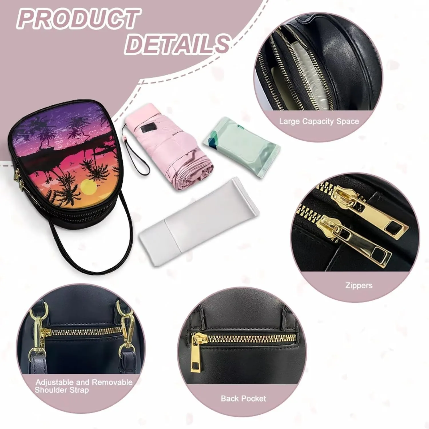 Purses for Women Shoulder Bag Trendy Leather Crossbody Bags Small Phone Purse