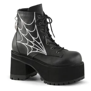 RANGER-105 Demoniacult Alternative Footwear Women's Ankle Boots