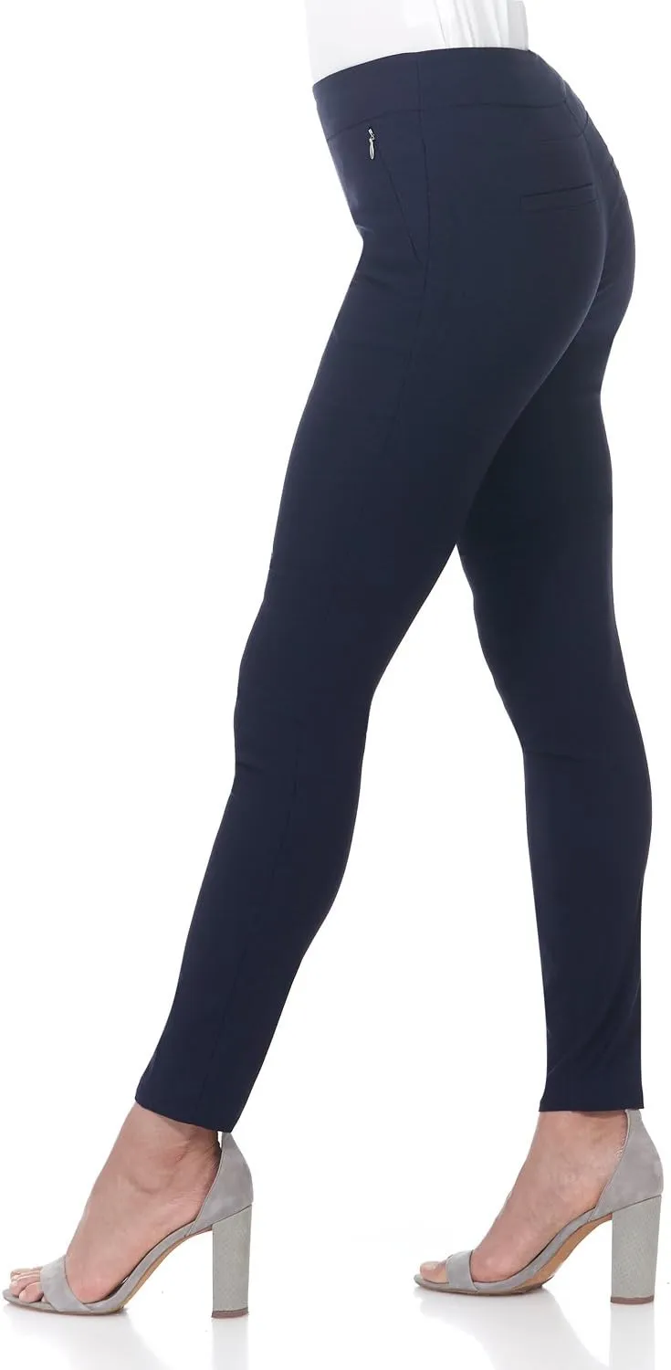Rekucci Women's Ease into Comfort Modern Stretch Skinny Pant with Tummy Control