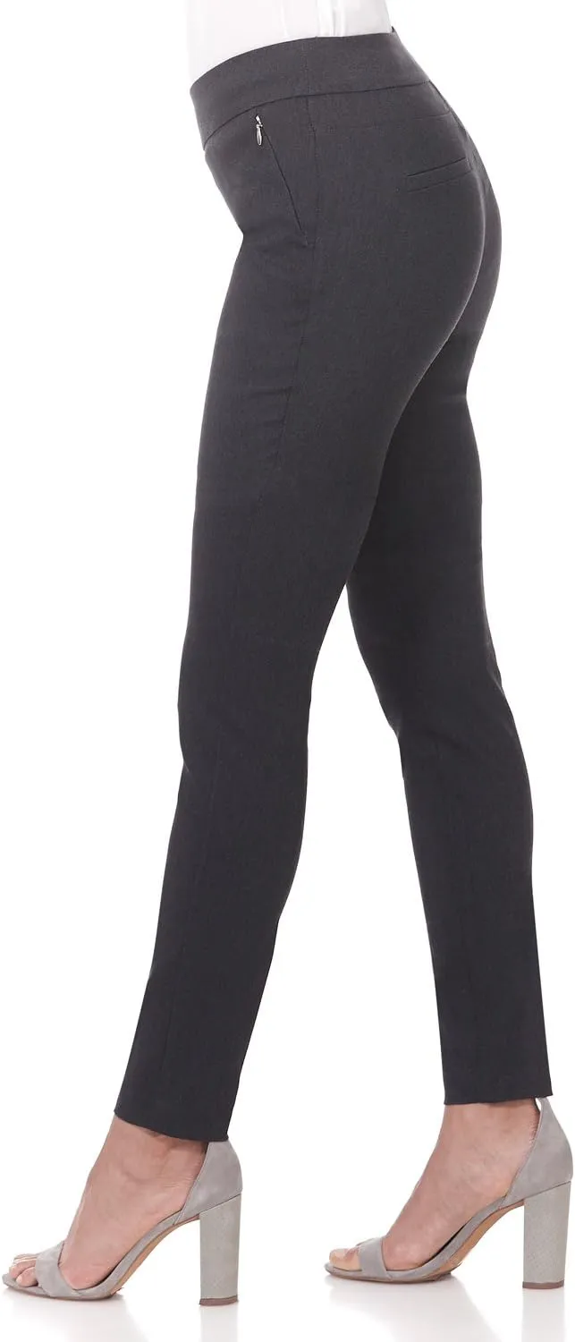 Rekucci Women's Ease into Comfort Modern Stretch Skinny Pant with Tummy Control
