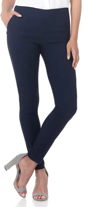 Rekucci Women's Ease into Comfort Modern Stretch Skinny Pant with Tummy Control