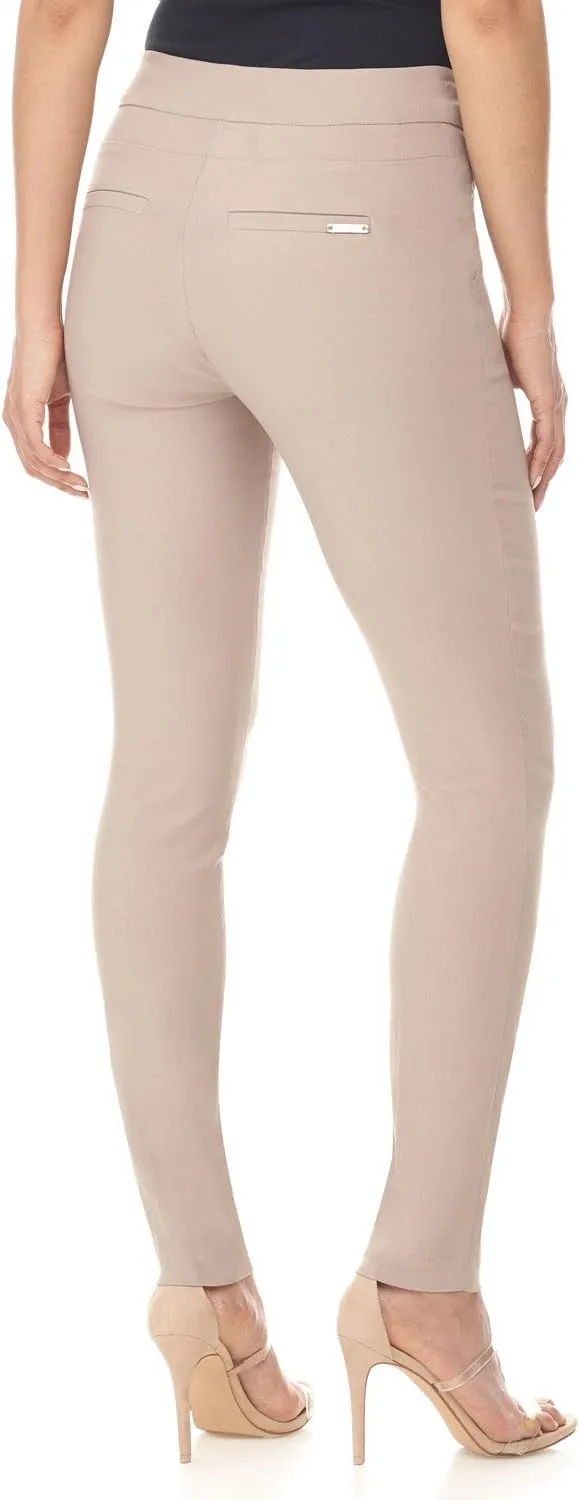 Rekucci Women's Ease into Comfort Modern Stretch Skinny Pant with Tummy Control