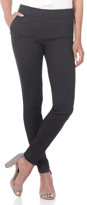 Rekucci Women's Ease into Comfort Modern Stretch Skinny Pant with Tummy Control