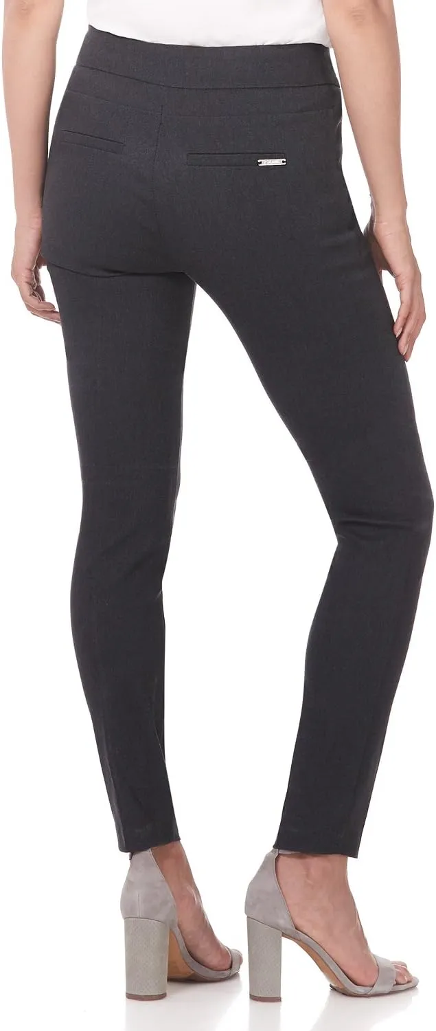 Rekucci Women's Ease into Comfort Modern Stretch Skinny Pant with Tummy Control