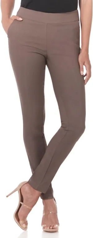 Rekucci Women's Ease into Comfort Modern Stretch Skinny Pant with Tummy Control