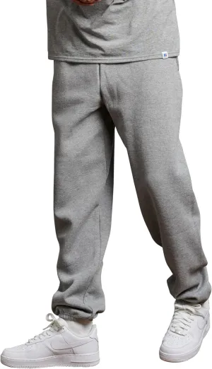 Russell Athletic Men's Dri Power Fleece Elastic Bottom Sweatpants, Relaxed Fit, Moisture Wicking, with or Without Pockets