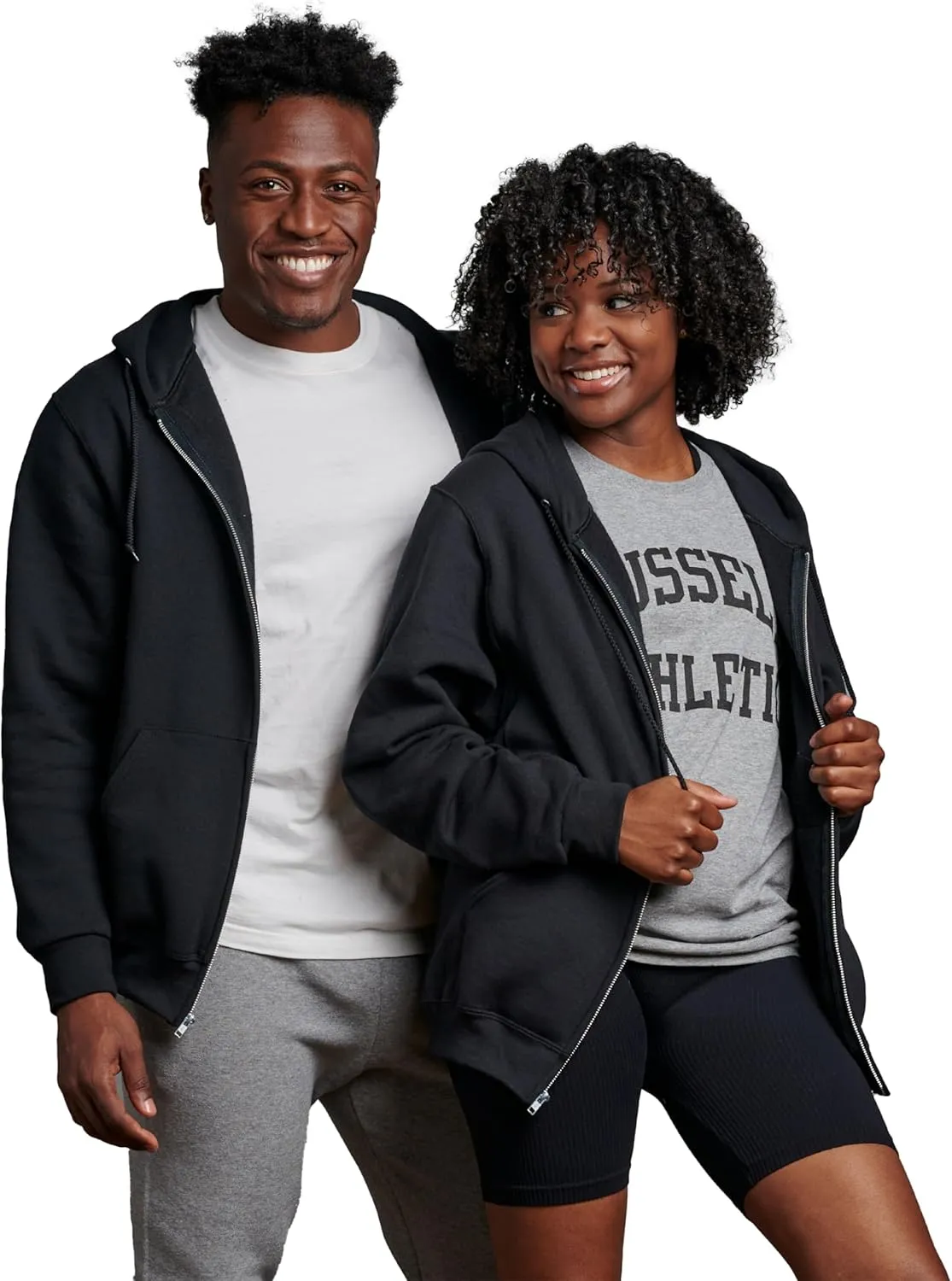 Russell Athletic Men's Dri-Power Fleece Hoodies, Moisture Wicking, Cotton Blend, Relaxed Fit, Sizes S-4x