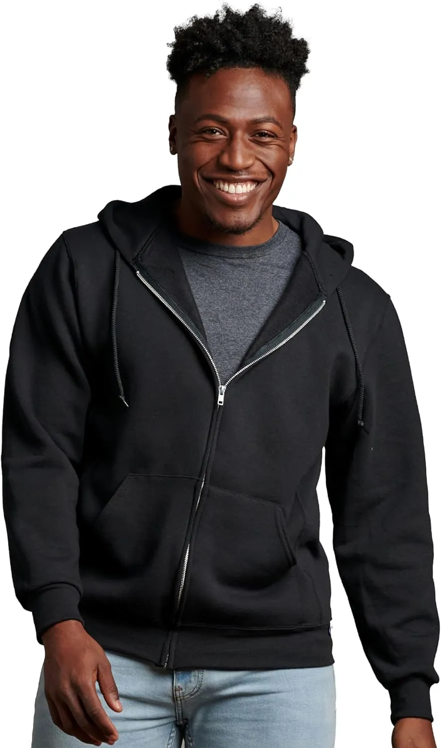 Russell Athletic Men's Dri-Power Fleece Hoodies, Moisture Wicking, Cotton Blend, Relaxed Fit, Sizes S-4x