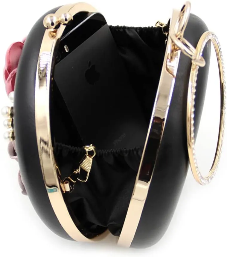 SAFIGLE Clutch Purses for Women Clutch Bags for Women Round Clutch Bag Evening Bag