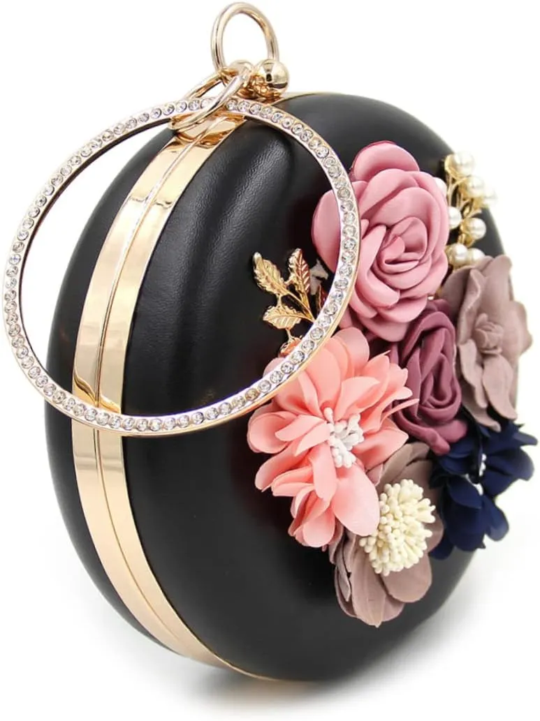 SAFIGLE Clutch Purses for Women Clutch Bags for Women Round Clutch Bag Evening Bag