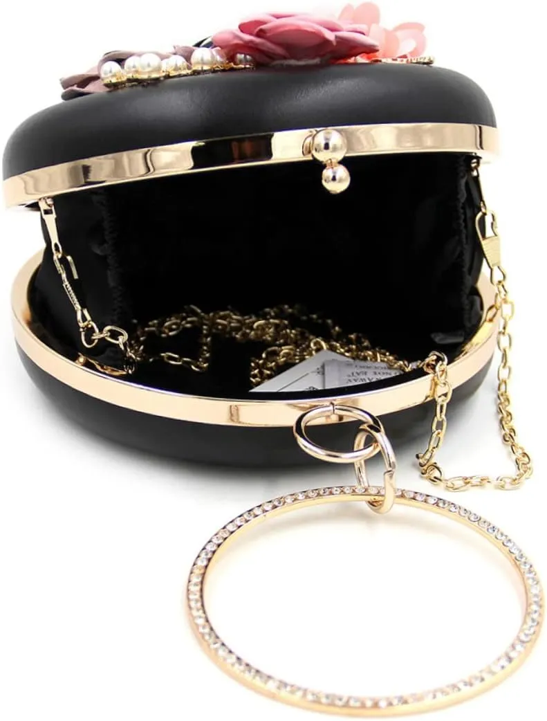 SAFIGLE Clutch Purses for Women Clutch Bags for Women Round Clutch Bag Evening Bag
