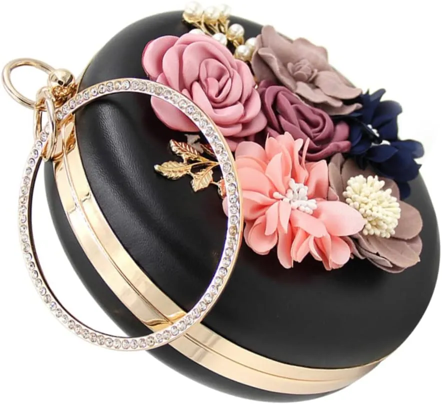 SAFIGLE Clutch Purses for Women Clutch Bags for Women Round Clutch Bag Evening Bag